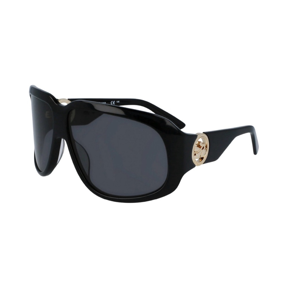 Longchamp Oversized Black Sunglasses (LO736S 001 67) NWT